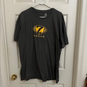 CustomInk Gray Z Squad T-shirt Size XL